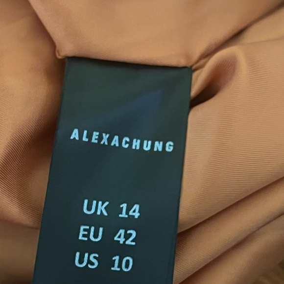 AlexaChung Burnt Orange Milne Corduroy Bomber Jacket Alexa Chung NWT Size US 10 - Picture 8 of 9